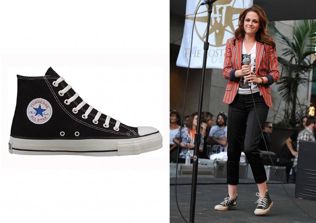 มาดูคลังรองเท้าผ้าใบของ Kristen Stewart กัน