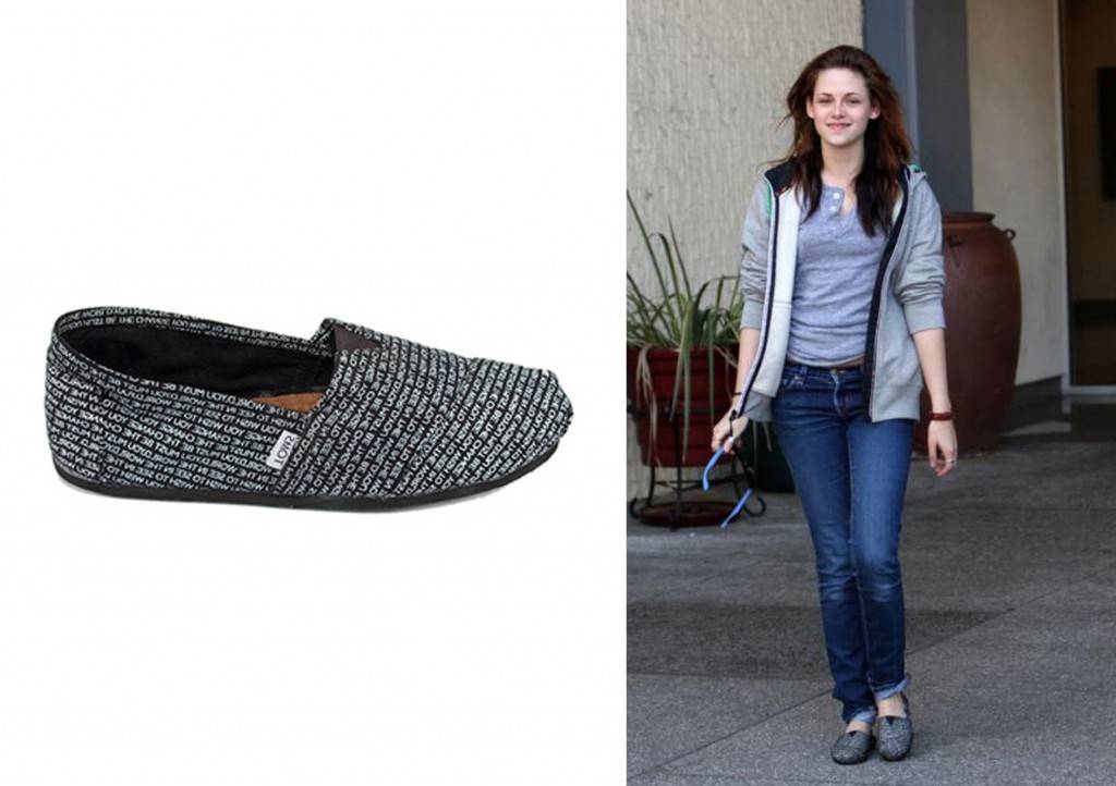 มาดูคลังรองเท้าผ้าใบของ Kristen Stewart กัน