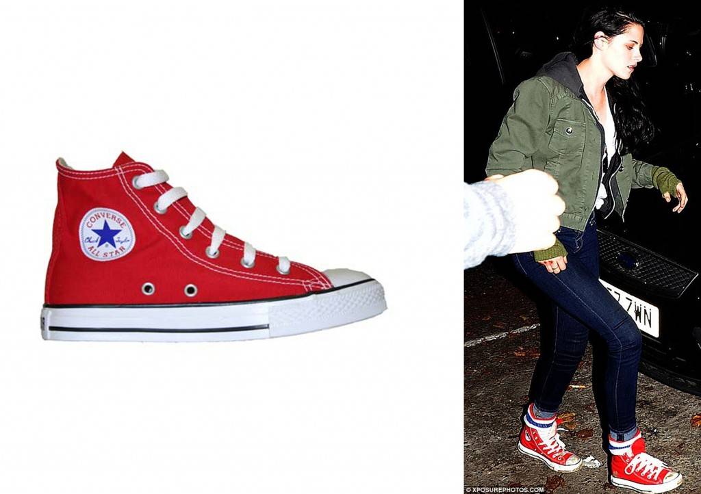 มาดูคลังรองเท้าผ้าใบของ Kristen Stewart กัน
