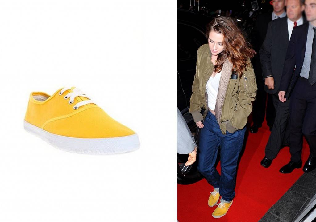 มาดูคลังรองเท้าผ้าใบของ Kristen Stewart กัน