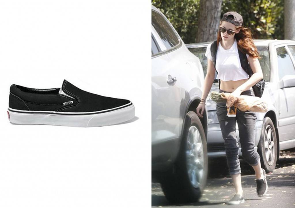 มาดูคลังรองเท้าผ้าใบของ Kristen Stewart กัน