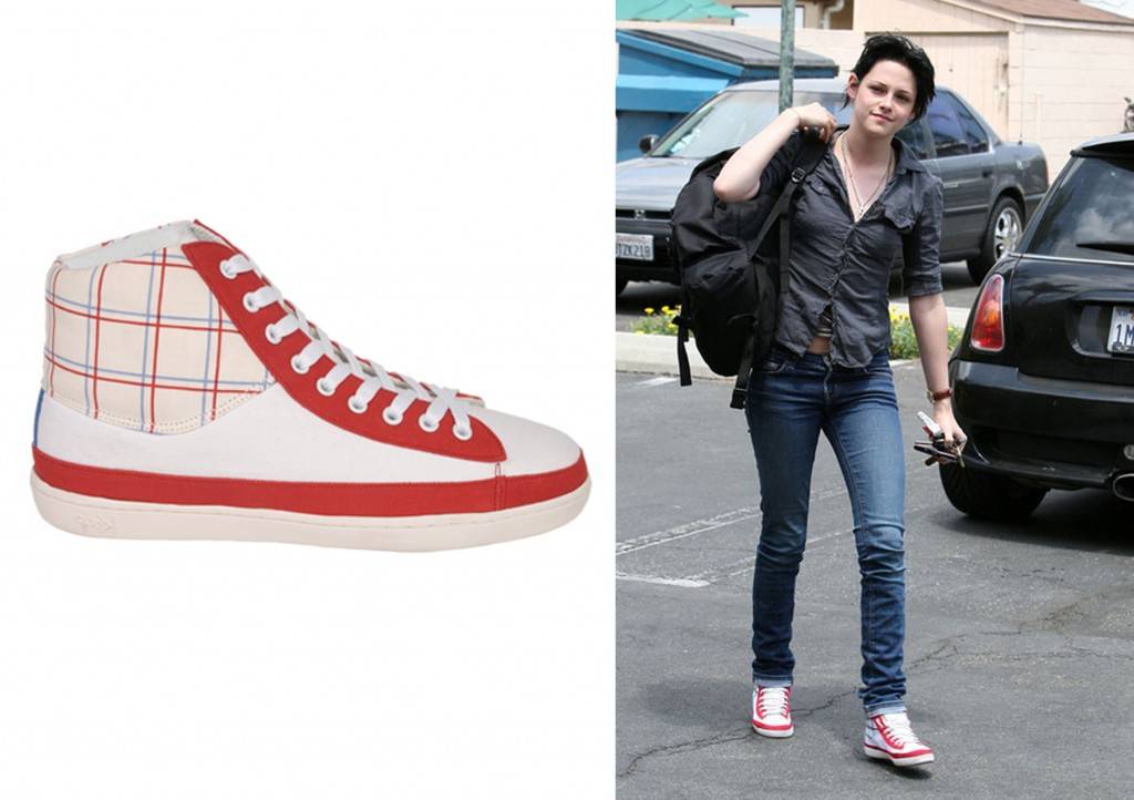 มาดูคลังรองเท้าผ้าใบของ Kristen Stewart กัน