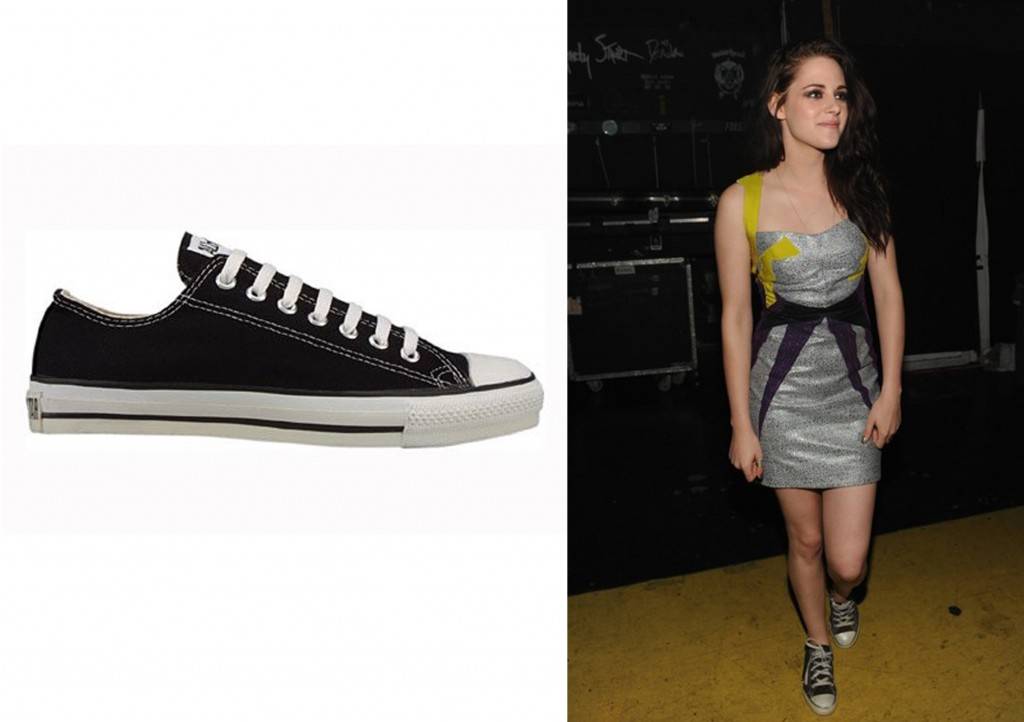 มาดูคลังรองเท้าผ้าใบของ Kristen Stewart กัน