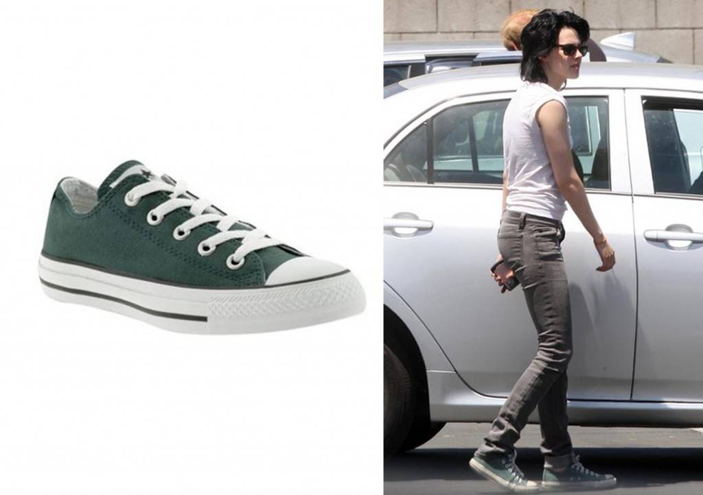 มาดูคลังรองเท้าผ้าใบของ Kristen Stewart กัน