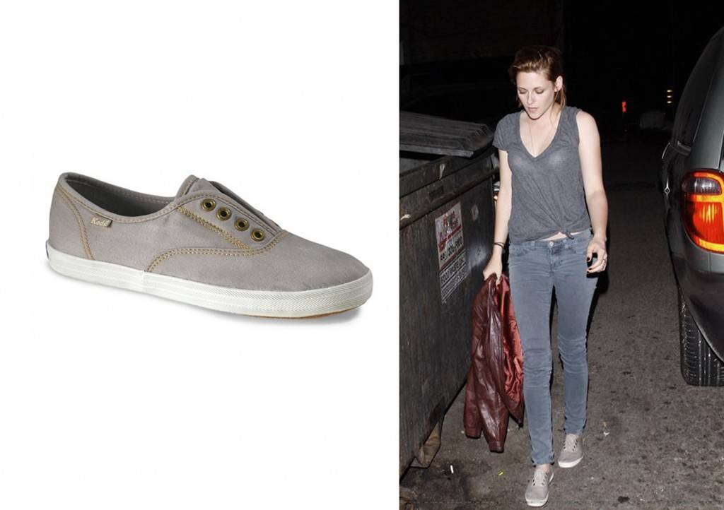 มาดูคลังรองเท้าผ้าใบของ Kristen Stewart กัน
