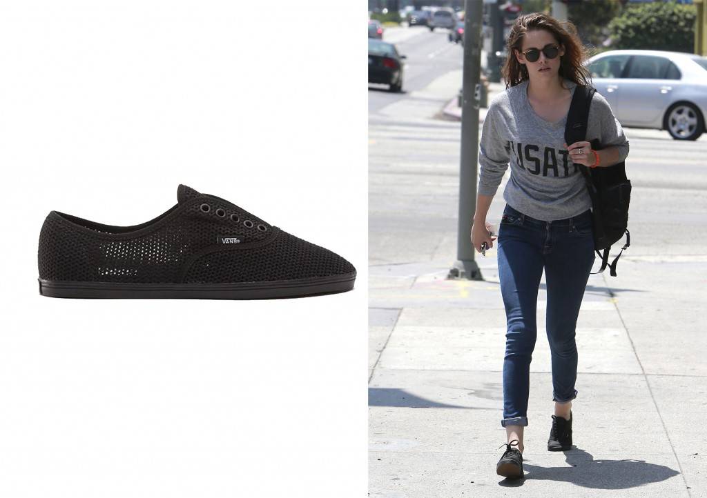 มาดูคลังรองเท้าผ้าใบของ Kristen Stewart กัน