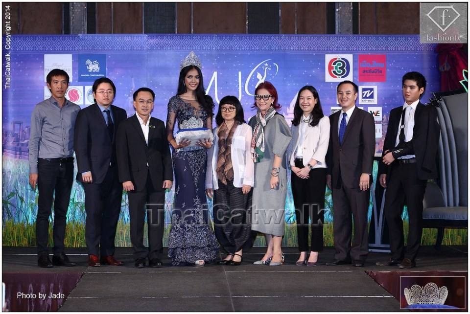 บรรยากาศเปิดตัวมงกุฎ Miss Universe Thailand 2014