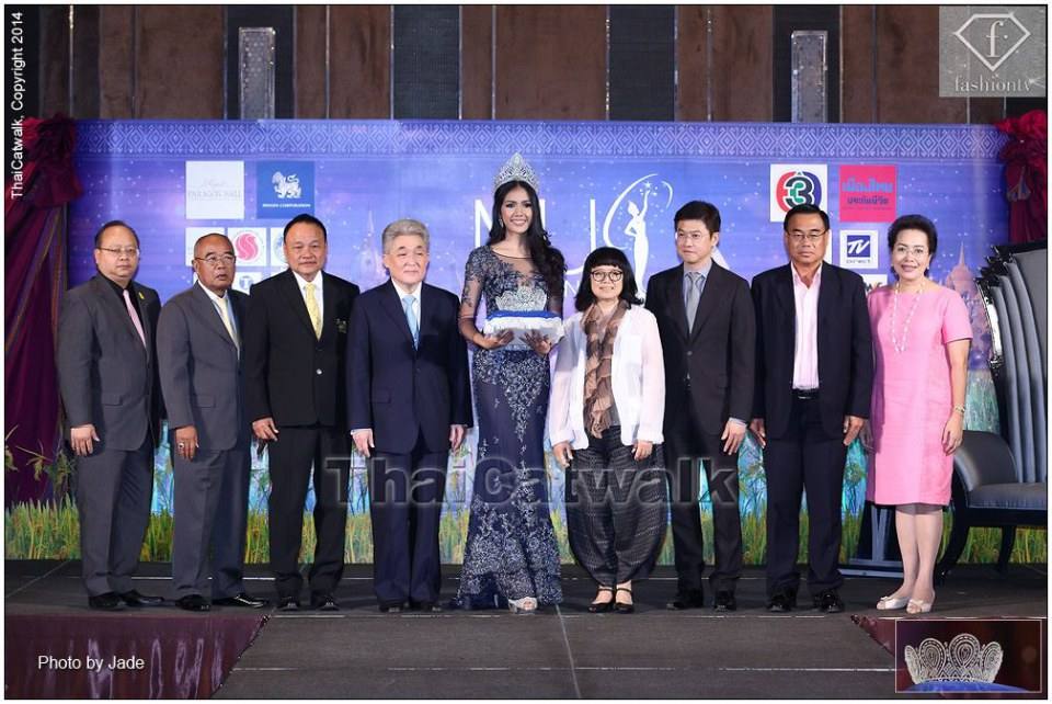 บรรยากาศเปิดตัวมงกุฎ Miss Universe Thailand 2014