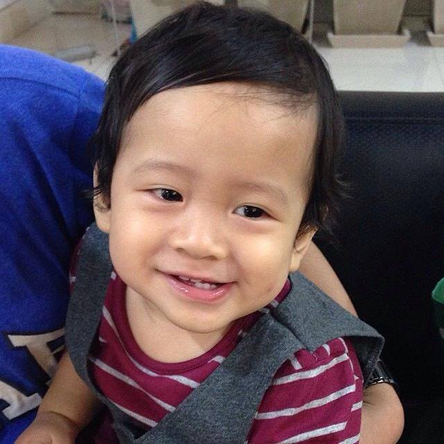 น้องภู ภูดิศ สกิดใจ ลูกพ่อป๋อกับแม่เอ๋  น่ารักฝุดๆ