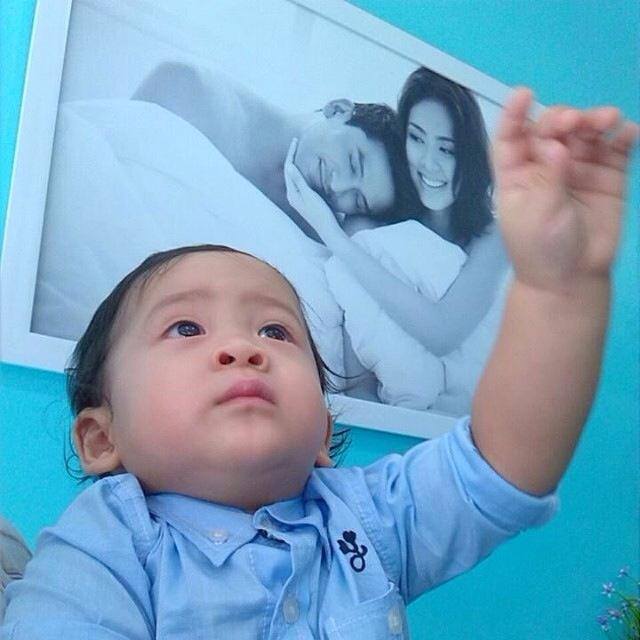 น้องภู ภูดิศ สกิดใจ ลูกพ่อป๋อกับแม่เอ๋  น่ารักฝุดๆ