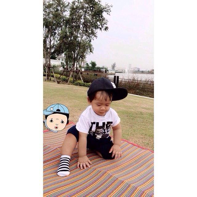 น้องภู ภูดิศ สกิดใจ ลูกพ่อป๋อกับแม่เอ๋  น่ารักฝุดๆ