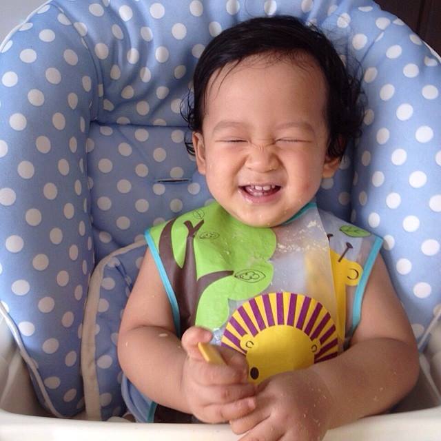 น้องภู ภูดิศ สกิดใจ ลูกพ่อป๋อกับแม่เอ๋  น่ารักฝุดๆ
