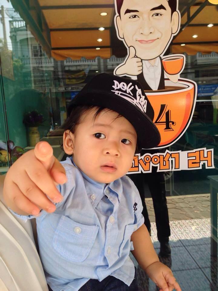 น้องภู ภูดิศ สกิดใจ ลูกพ่อป๋อกับแม่เอ๋  น่ารักฝุดๆ