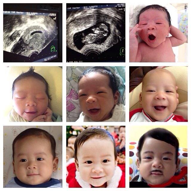 น้องภู ภูดิศ สกิดใจ ลูกพ่อป๋อกับแม่เอ๋  น่ารักฝุดๆ