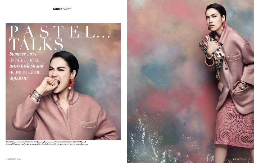 แมท ภีรนีย์ @ MADAME FIGARO vol.10 no.129 April 2014