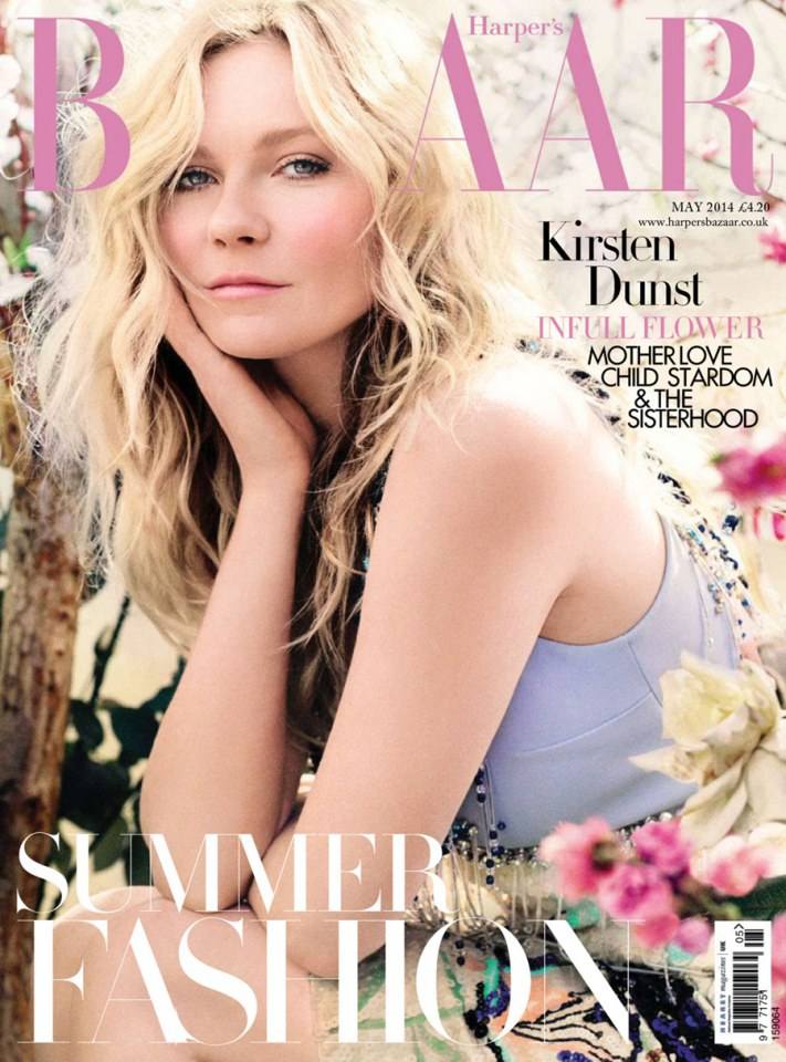 Kirsten Dunst @ Harper's Bazaar UK May 2014