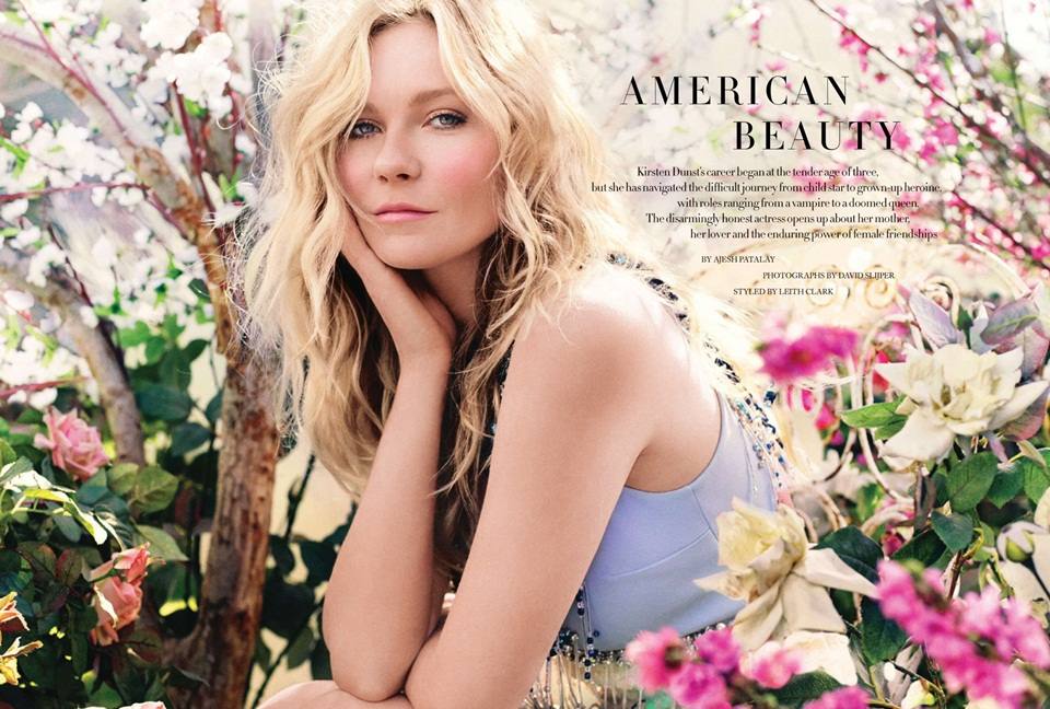 Kirsten Dunst @ Harper's Bazaar UK May 2014