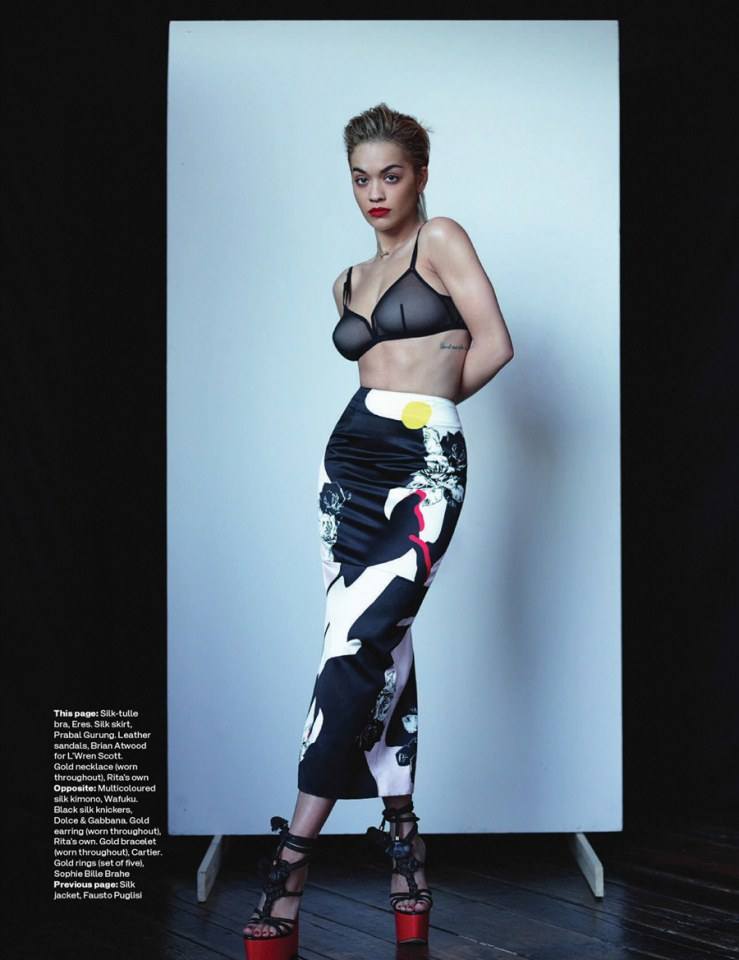 Rita Ora @ Elle UK May 2014