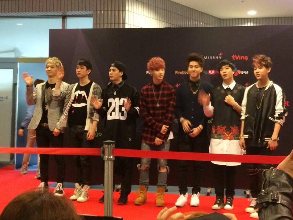 GOT7 @ M!Countdown 1st Artists of Spring in Yokohama