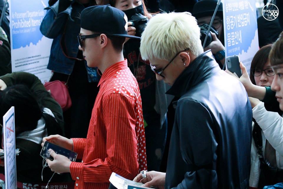 Sehun @ Gimpo Airport Heading to Beijing 2014