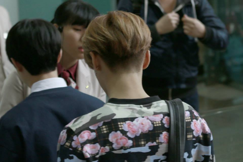 LUHAN @ Gimpo Airport & Beijing Airport 2014