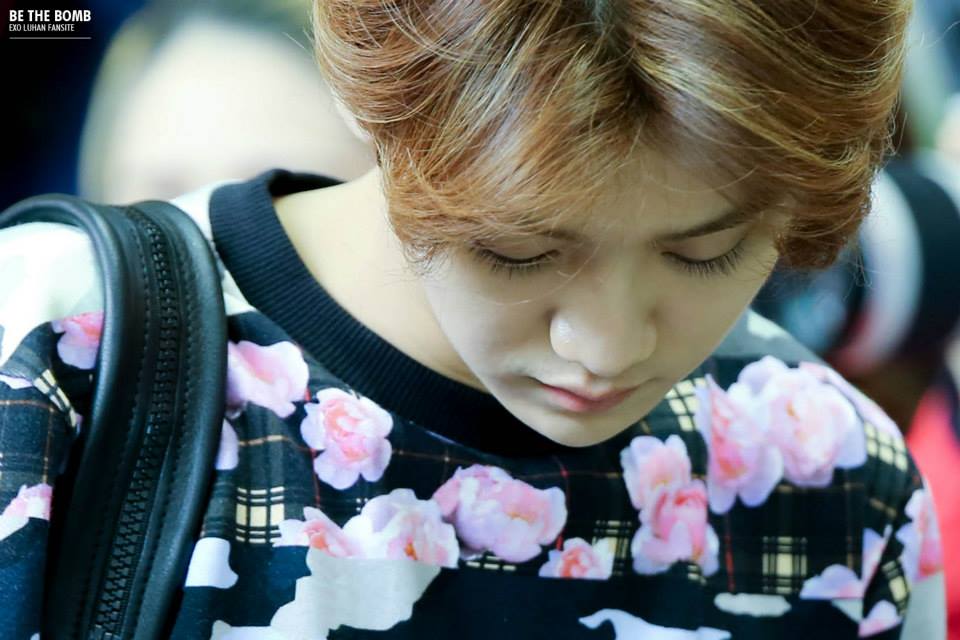 LUHAN @ Gimpo Airport & Beijing Airport 2014