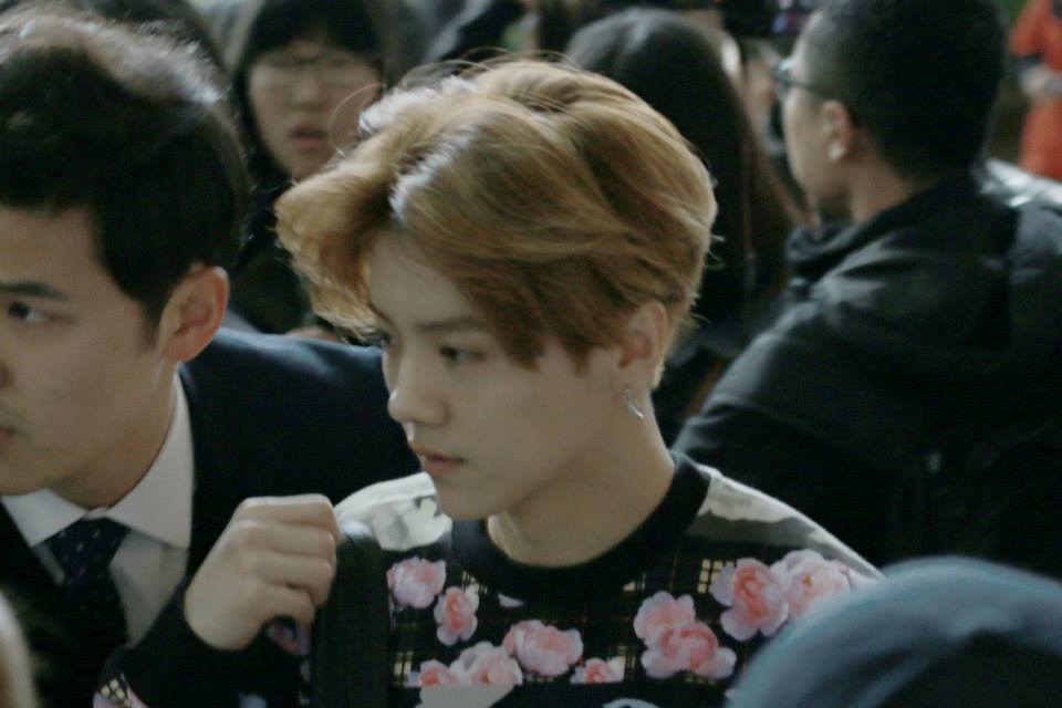LUHAN @ Gimpo Airport & Beijing Airport 2014