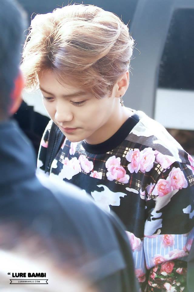 LUHAN @ Gimpo Airport & Beijing Airport 2014