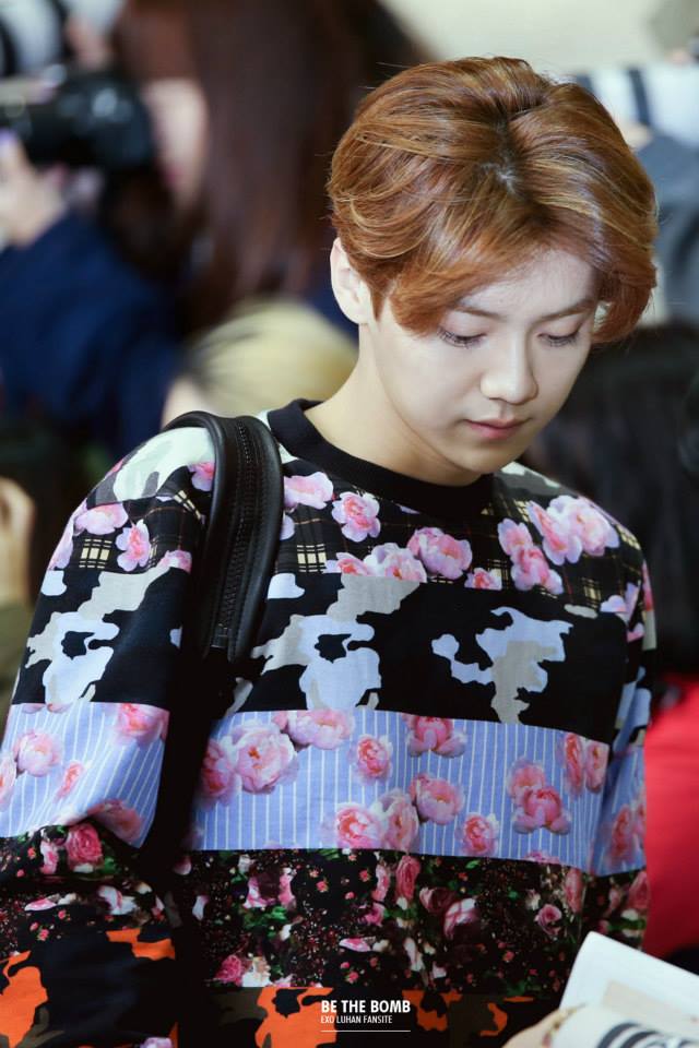 LUHAN @ Gimpo Airport & Beijing Airport 2014