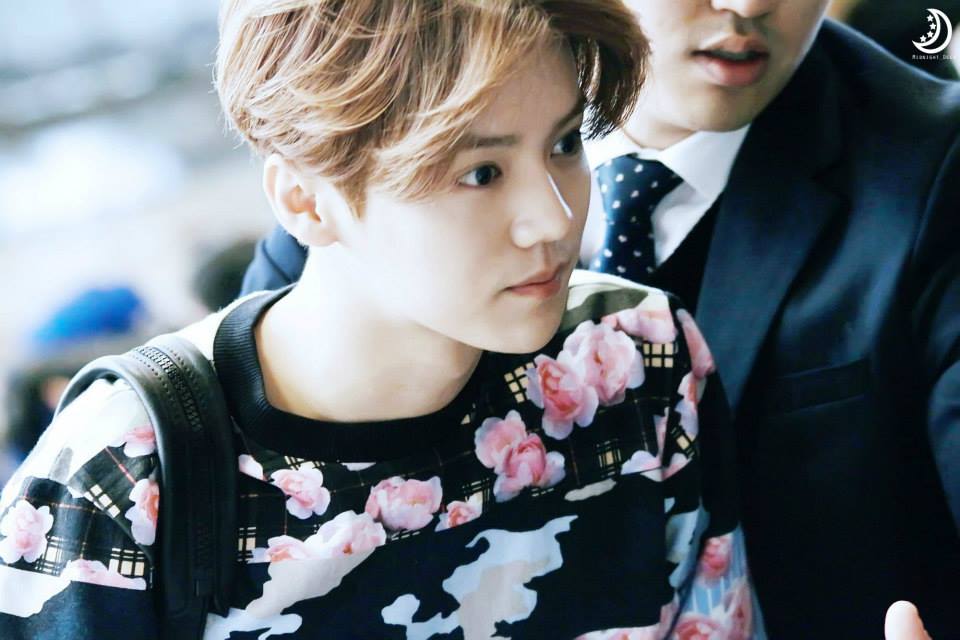 LUHAN @ Gimpo Airport & Beijing Airport 2014