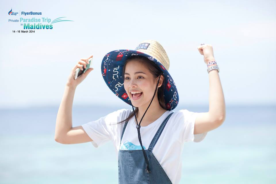 ส่อง "ญาญ่า" นางฟ้าวงการบันเทิงเที่ยวมัลดีฟ