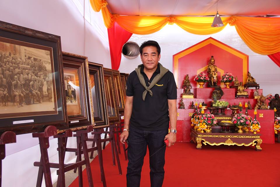 เศียรพ่อแก่และเศียรพระพิฆเนศ ที่ใหญ่ที่สุดในโลก พร้อมทั้งเศียรพ่อแก่หนังมนุษย์
