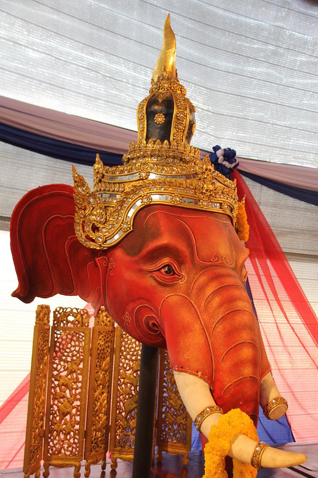 เศียรพ่อแก่และเศียรพระพิฆเนศ ที่ใหญ่ที่สุดในโลก พร้อมทั้งเศียรพ่อแก่หนังมนุษย์