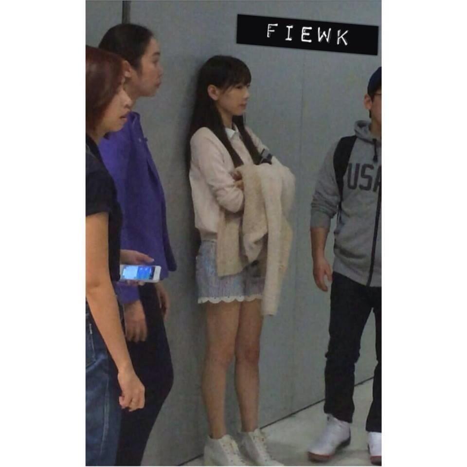 แทยอน (SNSD) ลงเครื่องแล้วที่สุวรรณภูมิ