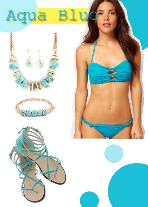 Aqua blue Color