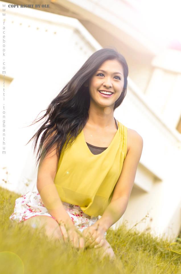 เธอคือหนึ่งในผู้เข้าประกวด Miss Universe Thailand 2014