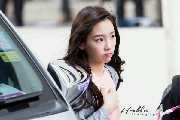 แทยอน (SNSD) ถ่ายโฆษณา B-ing