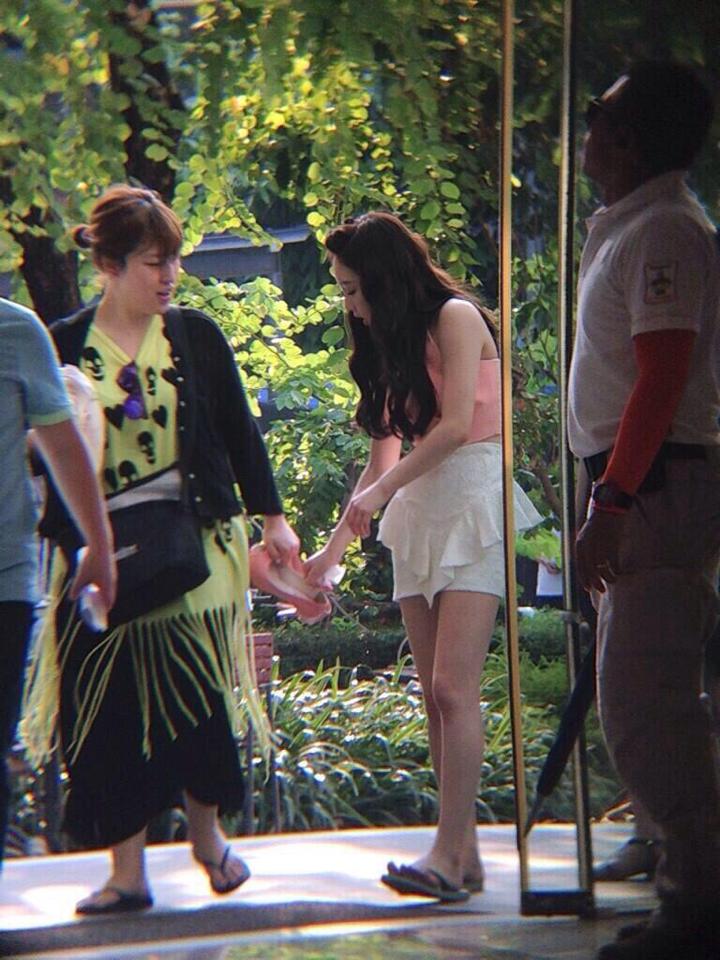 แทยอน (SNSD) ถ่ายโฆษณา B-ing