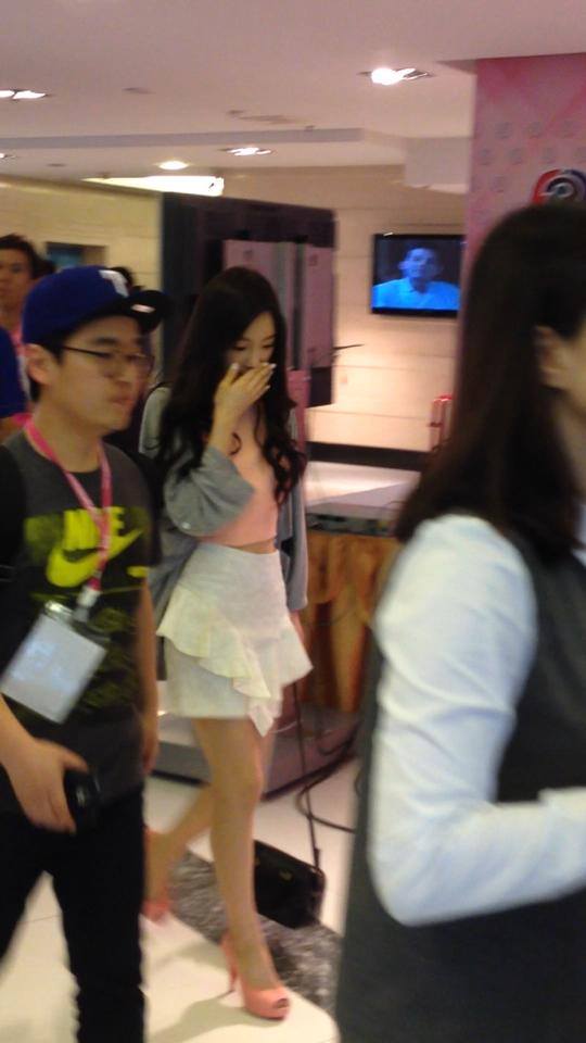 แทยอน (SNSD) ถ่ายโฆษณา B-ing