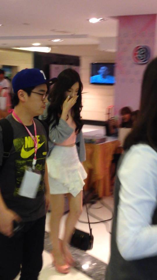 แทยอน (SNSD) ถ่ายโฆษณา B-ing