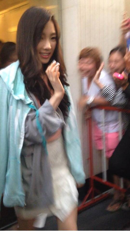 แทยอน (SNSD) ถ่ายโฆษณา B-ing