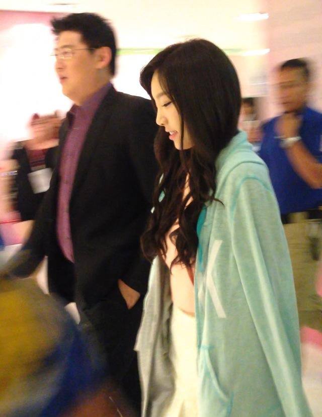 แทยอน (SNSD) ถ่ายโฆษณา B-ing
