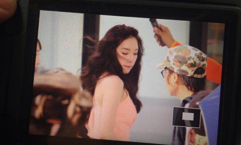 แทยอน (SNSD) ถ่ายโฆษณา B-ing