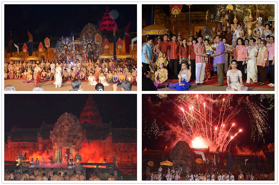 การแสดงแสง สี เสียง มหัศจรรย์พนมรุ้งมหาเทวาลัย ปี57