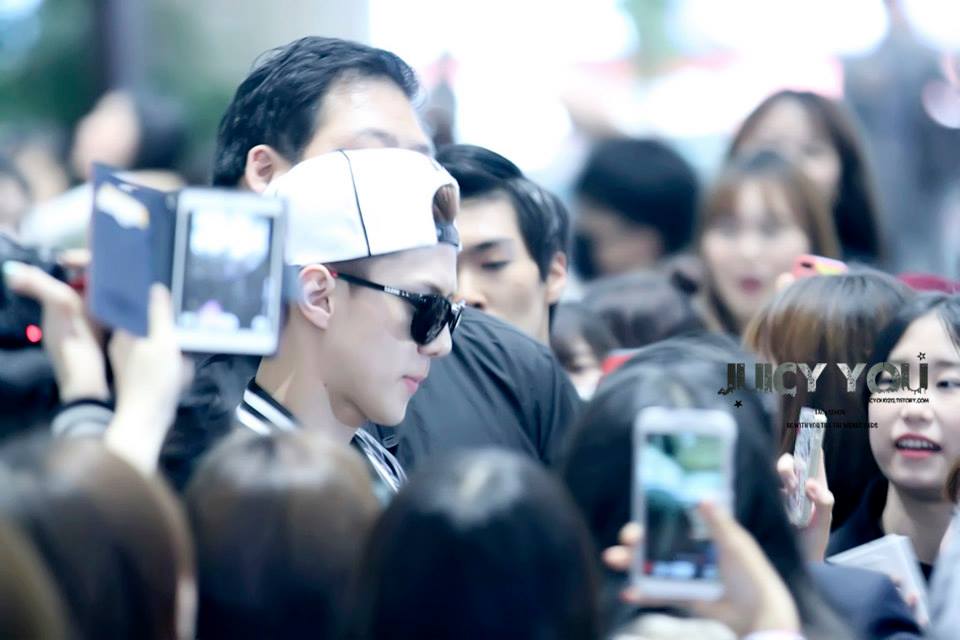 Sehun @ Gimpo Airport ✈ Haneda Airport 2014