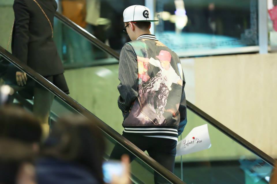 Sehun @ Gimpo Airport ✈ Haneda Airport 2014