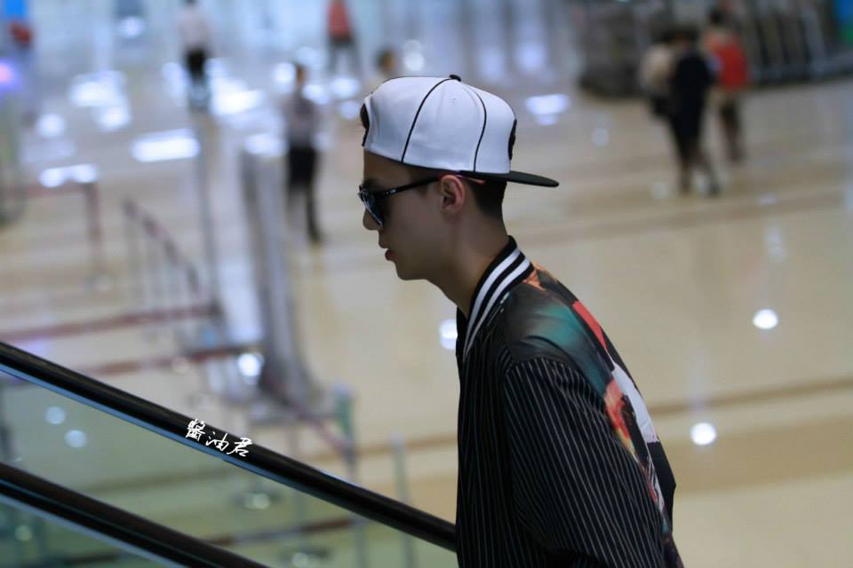 Sehun @ Gimpo Airport ✈ Haneda Airport 2014