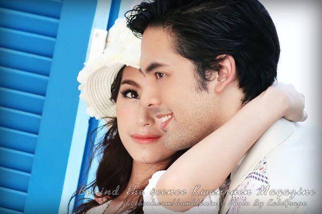 บอม ธนิน & มิ้นต์ ชาลิดา @ ขวัญเรือน vol.45 no.1018 April 2014