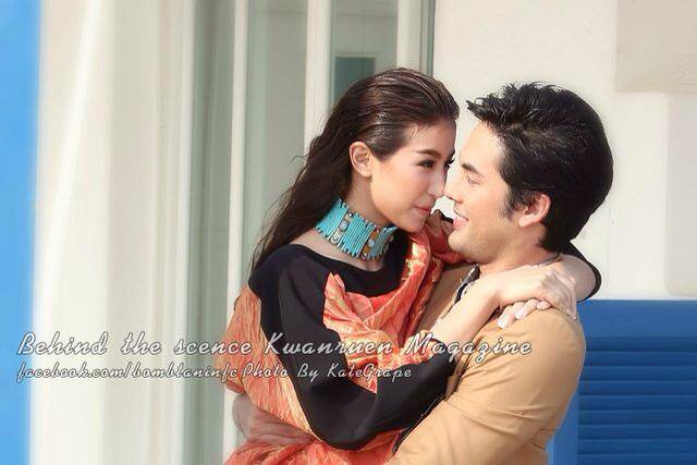 บอม ธนิน & มิ้นต์ ชาลิดา @ ขวัญเรือน vol.45 no.1018 April 2014