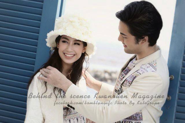 บอม ธนิน & มิ้นต์ ชาลิดา @ ขวัญเรือน vol.45 no.1018 April 2014